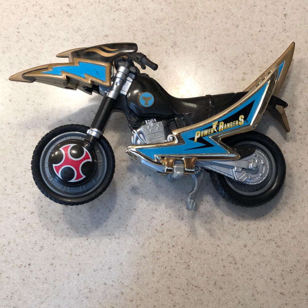 Power Rangers Ninja Storm Blue Wind Ranger Bike - Picture 2 of 4